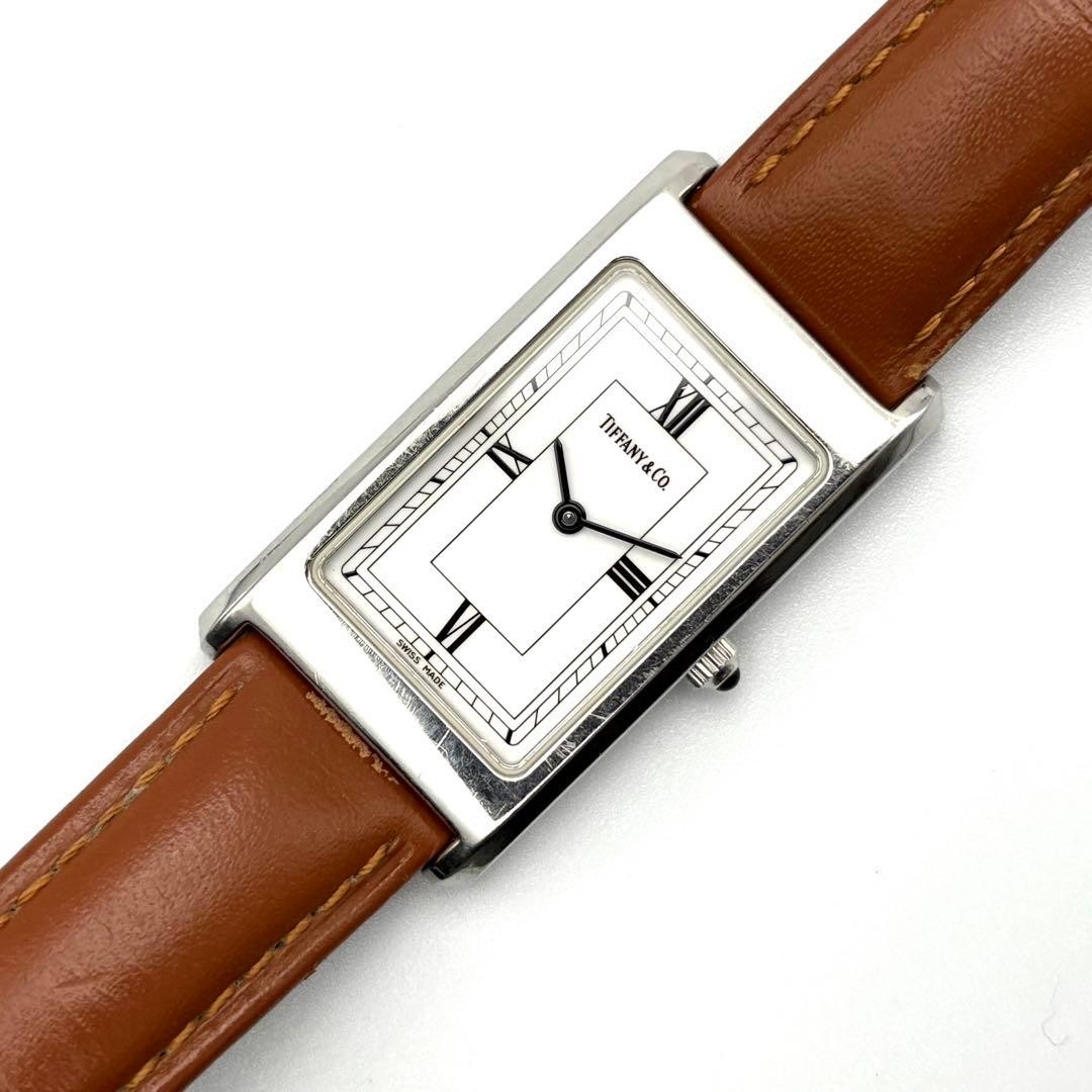 Working Tiffany & Co. Classic Rectangular Watch - image 1