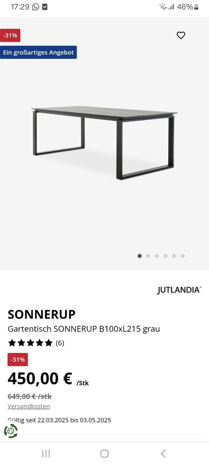 GartenmöbelSet aus Kunststoff / stahl mit Polstern gebraucht eBay.de