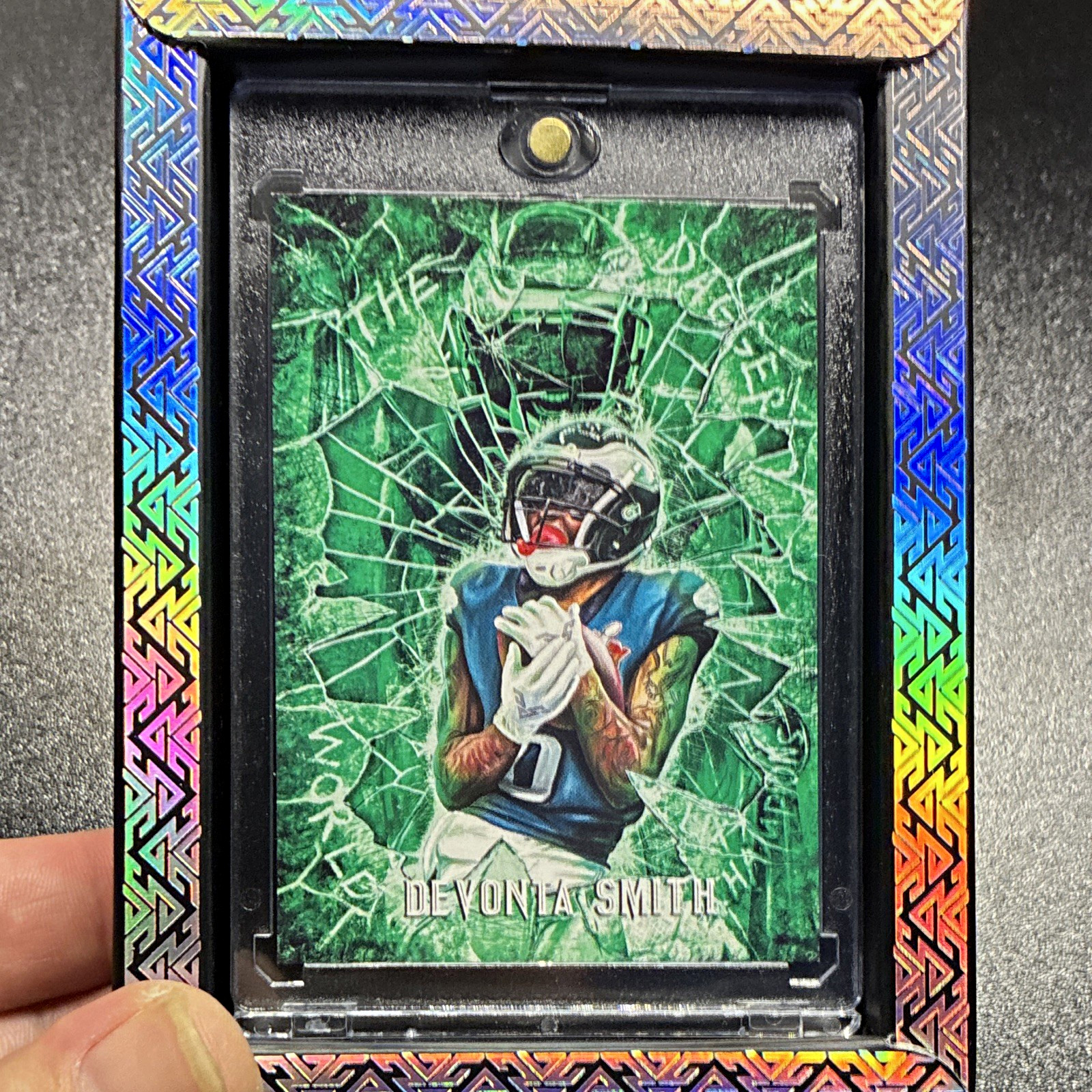 Panini Mosaic DeVonta Smith Philadelphia Eagles NFL Football Insert Card
