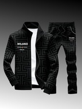 This Is a Two-Piece Outfit Consisting of a Casual Sports Jacket And Pants for Me