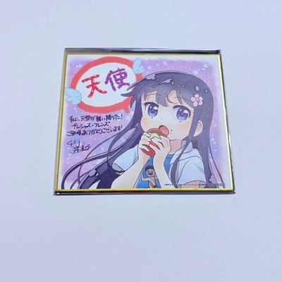 An angel descended upon me! Hana - Bonus: Mini Shikishi (illustrated board)