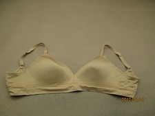 Joyspun Size XXL Womens Beige Lined Wireless Back Closure Bralette Bra 11i