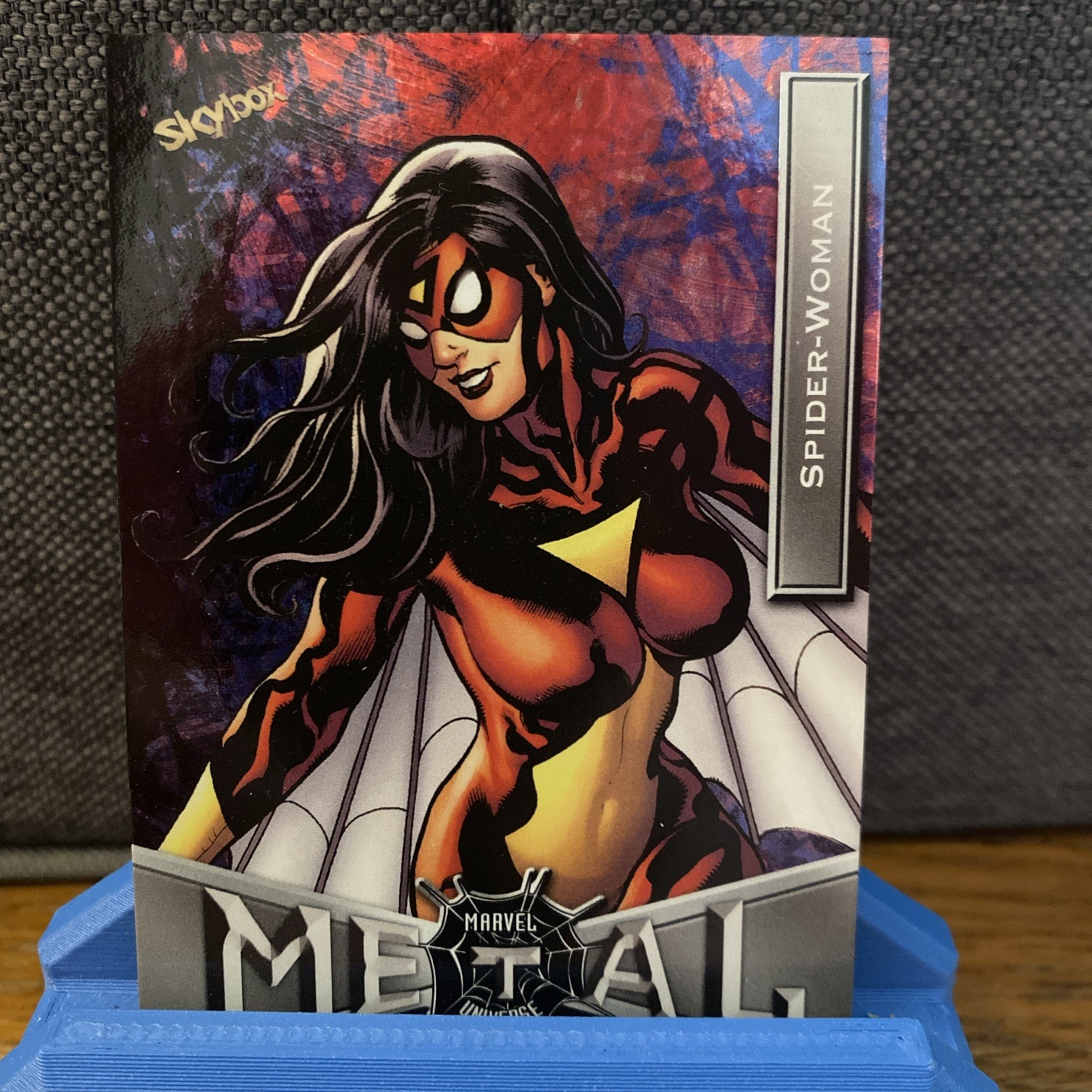 2022 Upper Deck Marvel Metal Universe Spider-Man - Spider-Woman #87 Grandiose