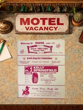 1960s Westward Motor Inn Regina Saskatchewan Motel Stationery Folder