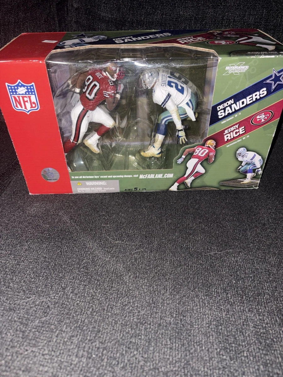 Jerry Rice Deion Sanders In Sports Action Figures for sale | eBay