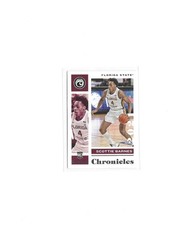 Panini Chronicles Draft Picks Scottie Barnes Florida State #7 Rookie Basketball
