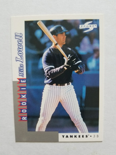 Mike Lowell #252 1998 Score Rookie Traded card