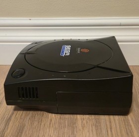 SEGA Sports Dreamcast Black Console System W/ [GDEMU] Installed Bundle Lot Read