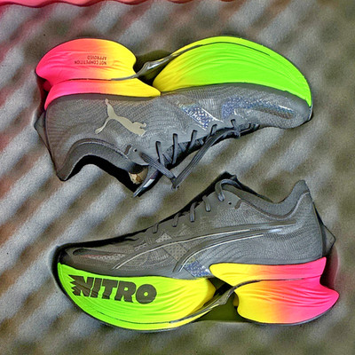 PUMA Fastroid Nitro Futrograde 379068-01 Black Green Gecko Men s Size 6.5 NEW DS