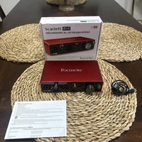 Focusrite Scarlett 4i4 3rd Gen USB Audio Interface Complete Tested Working Box