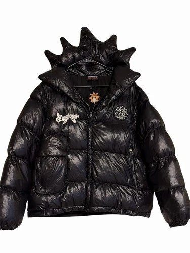 Glo Gang Chief Keef Child Of The Sun Spiked Convertible Puffer Jacket Vest M - product listing photo