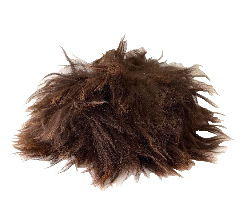 AUTHENTIC & TRADITIONAL  TURKMEN 'SHAGGY'  TELPEK DESERT HORSEMEN WOOL HAT
