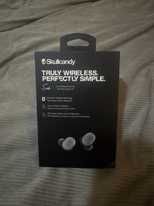 Skullcandy Sesh True Wireless Bluetooth In-Ear Earbuds w/ Case Black/Gray