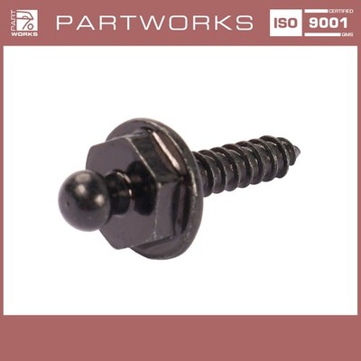 Druckknopf Unterteil für PORSCHE 911 G 964 993 Tenax SCHWARZ