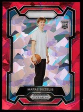 Matas Buzelis 2024-25 Panini Prizm Draft Picks Red Ice Prizm (RC) #67 FREE SHIP