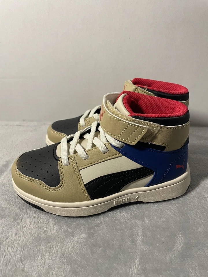 Correas multicolores Puma rebote capas niño pequeño talla 11 C Foto 2 de 4