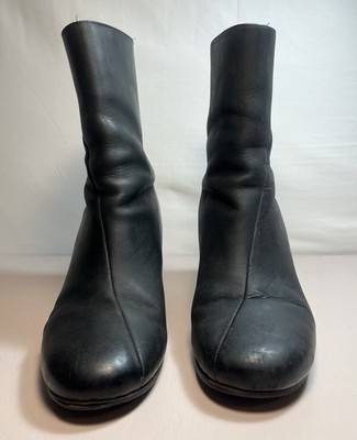 Acne Studios Black Leather Ankle Boots | Size 37 | Made in Italy | $950 Retail