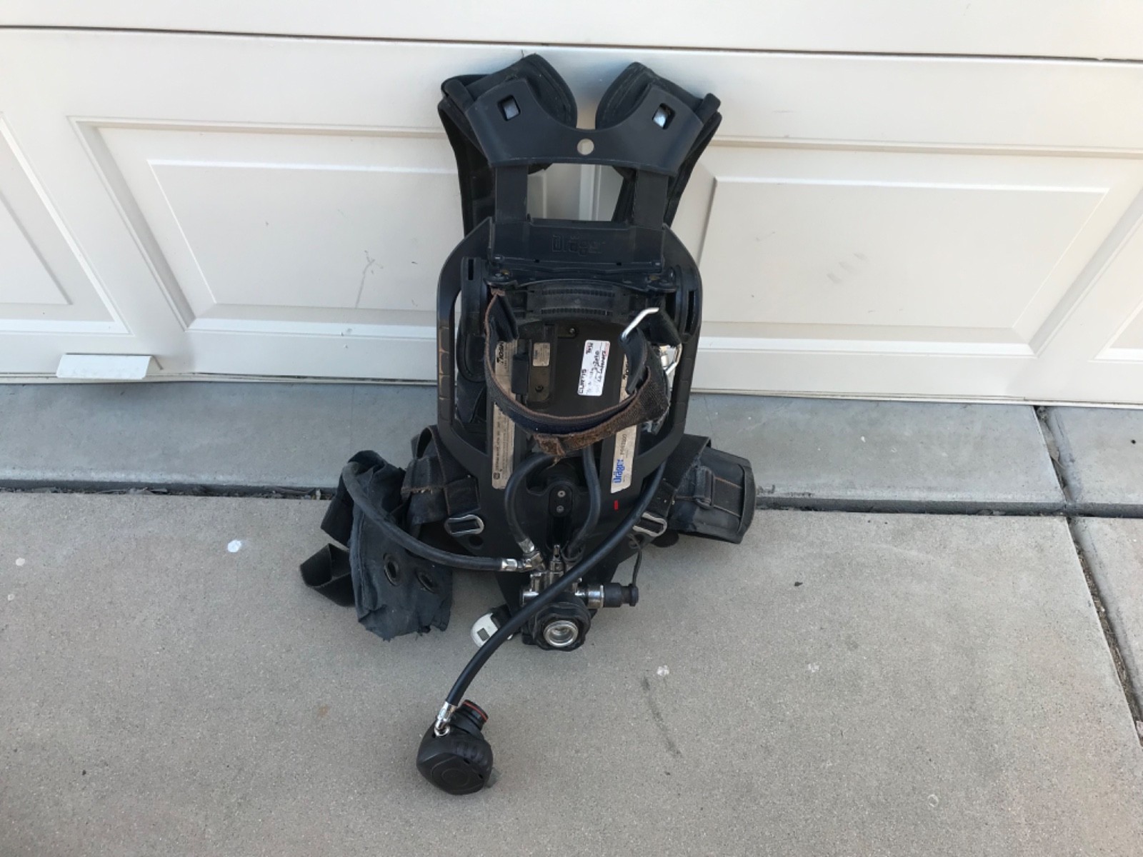 Scba Display Frame Drager Draeger PSS7000 sentinel SCBA pack Frame with Regulator – Lặt ...