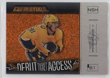 2023-24 Upper Deck Credentials Horizontal Orange 74/99 Spencer Stastney #118 b8c