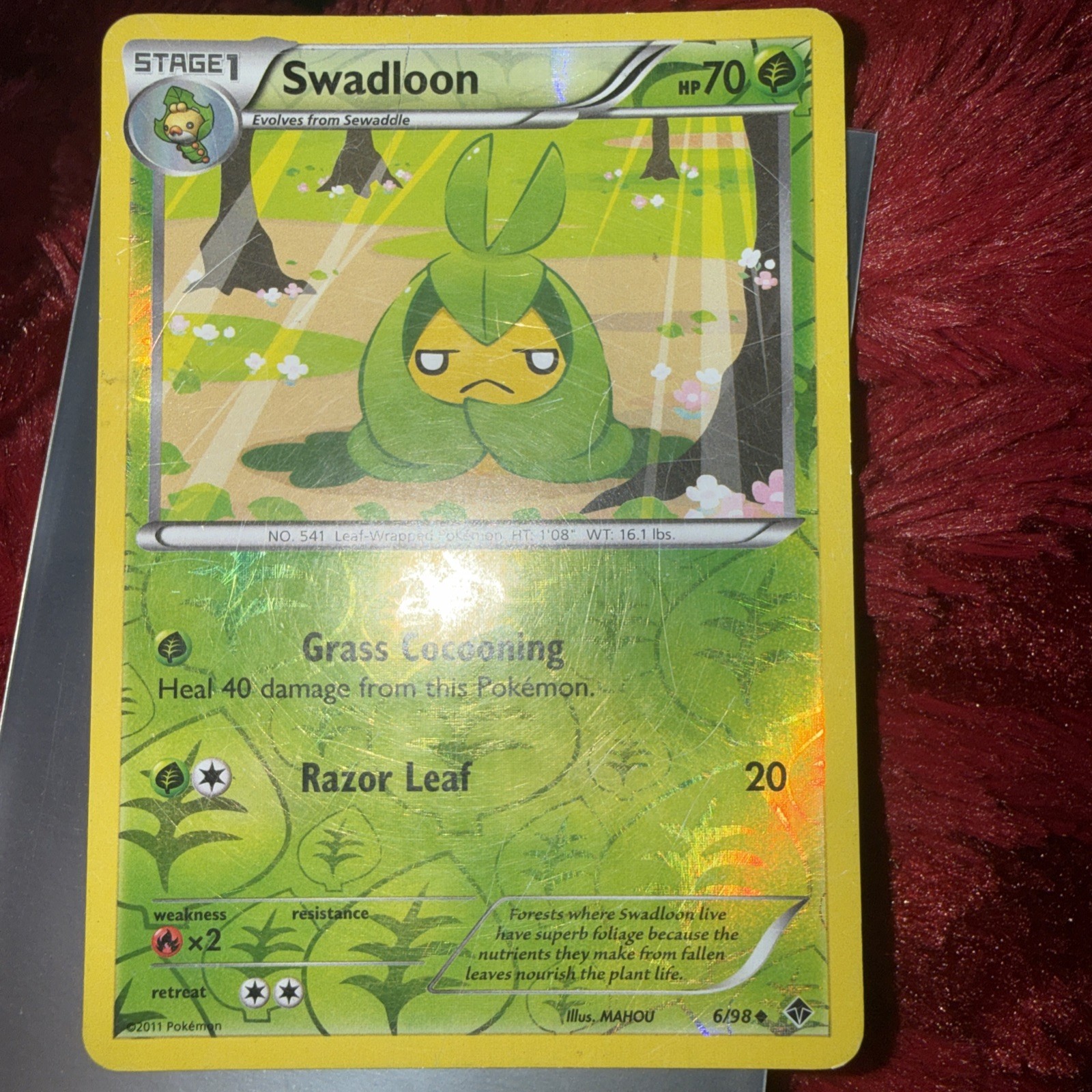 Swadloon 6/98 Emerging Powers Reverse Holo