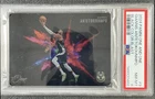 GIANNIS ANTETOKOUNMPO PSA 8 2024 PANINI ONE AND ONE #9 BLACK COLOR BLAST SP 0468