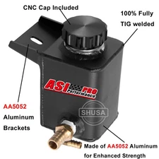 Aluminum Power Steering Fluid Reservoir Tank fit Ford Mustang EcoBoost 05-18