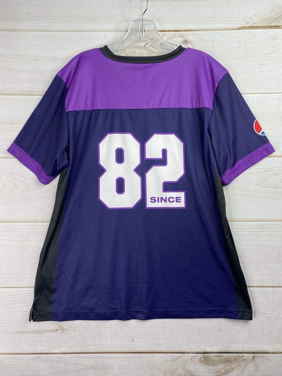 BUFFALO WILD WINGS アメリカンフットボールシャツ 82 Buffalo Wild Wings B Dubs BWW Jersey #82 Womens XL Crew Member