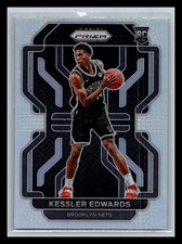 Kessler Edwards Rookie Brooklyn Nets #284 Prizm 2021-22 Panini Prizm Silver