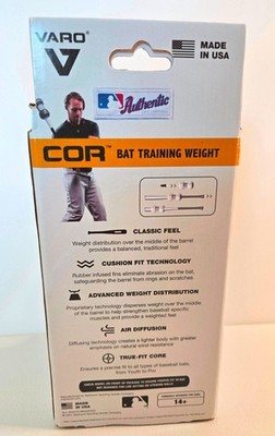 Batte D'entraînement Baseball Varo COR 20oz – Hyperlime/Graphite, Big Barrel