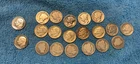 Lot Silver Dimes 20 total mixed years Barber/Mercury/Roosevelt