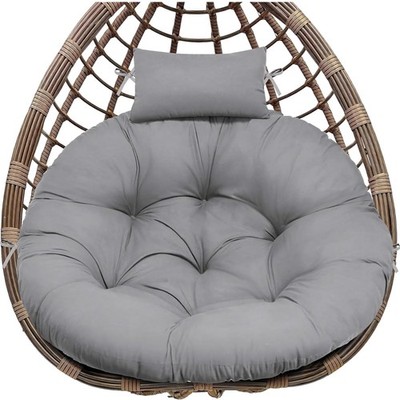 Hängesessel Kissen Sitzkissen Outdoor Kissen für Polyrattan/Rattan | Ersatzki...