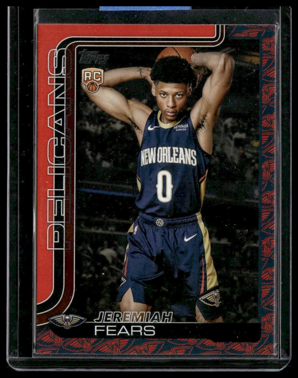 2025-26 Topps #207 Jeremiah Fears Team Color Border Rookie (i11799)