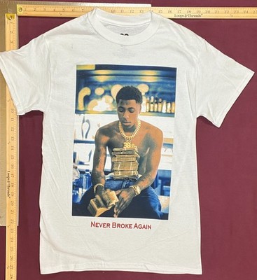 YoungBoy 38 Baby Never Broke Again T-Shirt Adult Size Small NWOT