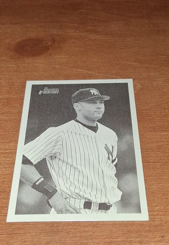 2001 Bowman Heritage - Derek Jeter #8 Baseball Card 