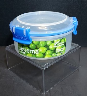 Sistema ~ Klip It ~ Round Food Storage Container, 300 ml