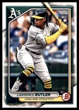Lawrence Butler 2024 Bowman #44 Athletics MLB READ FREE SHIPPING AutographDen
