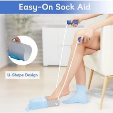 Sock Aid Stocking Aid Foot Helper Tool for Disability Dressing Assist Socks