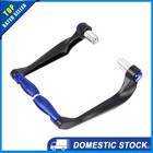 Paar Motorrad Brems Kupplungshebel Handschutz Handprotektoren 22mm Blau