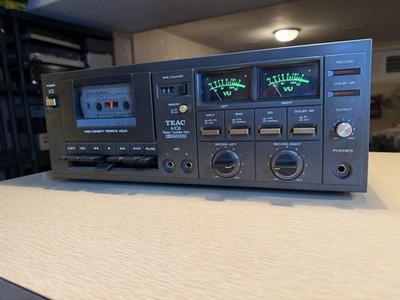 VINTAGE TEAC Stereo Cassette Deck Model A-106 SERVICED WITH