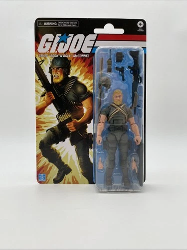 G.I. Joe Classified Series Retro Cardback Craig "Rock 'N Roll" McConnel 6-Inch