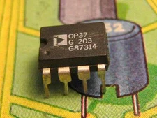 1PCS OP37G Low Noise Precision High Speed OP Amplifier. DIP8 Analog Devices