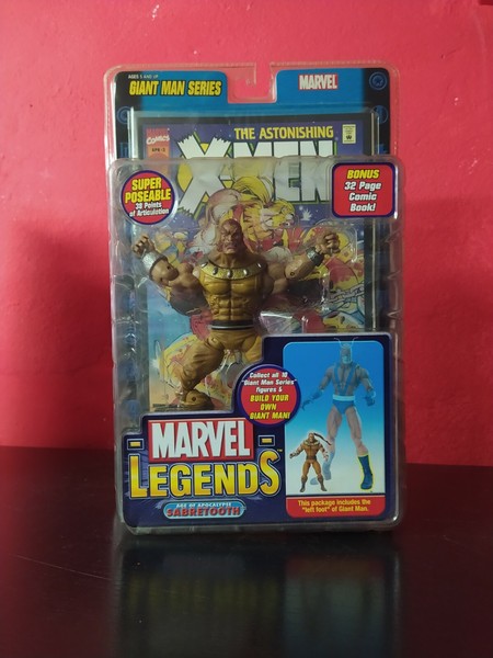 SABRETOOTH Age of Apocalypse - MARVEL LEGENDS TOYBIZ MOC - BAF GIANT MAN