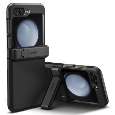 For Galaxy Z Flip 5 Case | Spigen [Tough Armor Pro] Shockproof Slim Cover