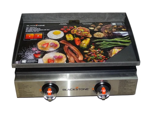 ⭐ Blackstone BBQ 41x57 cm Grill Tischgrill Garten Grillplatte Gasgrill neuwertig