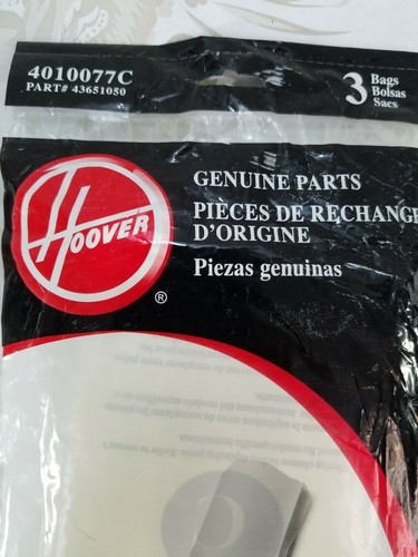 Genuine Hoover Type C Vacuum Cleaner 3 Bags Bottom Fill Convertible Upright NEW  - Picture 7 of 12