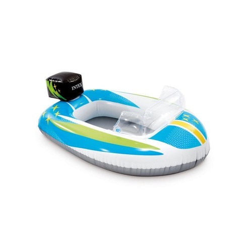 Intex Nassset Kreuzer Kinder Schwimmbad Boot Gummirohr Schwimmer Schwimmring 3-6 Jahre - Bild 3 von 6