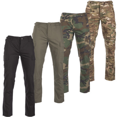 Teesar US BDU Field Pants Slim-Fit Ripstop Feldhose Outdoor Cargohose  