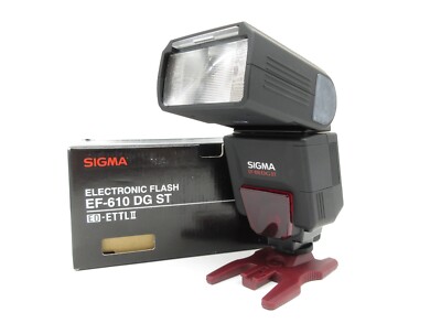 Sigma Electronic Flash EF-610 DG ST ETTL II Blitz für Canon + 1 Jahr Gewährl.