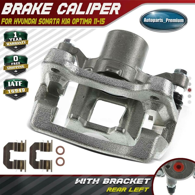 Brake Caliper w/ Bracket for Hyundai Sonata Kia Optima 2.4L 20112015