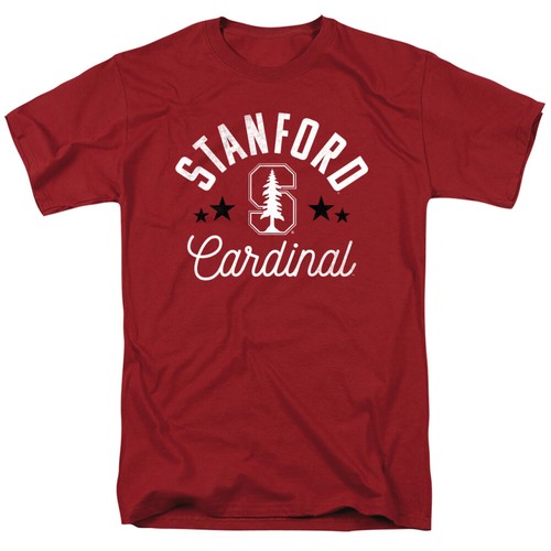 Stanford University Adult T-Shirt Cardinal, Cardinal, S-3XL